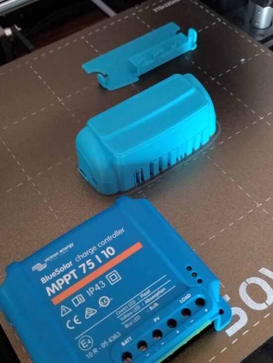 Boîtier de protection pour Victron Energy MPPT 75 | 10 & 75 | 15 - Régulateur de charge solaire BlueSolar / SmartSolar