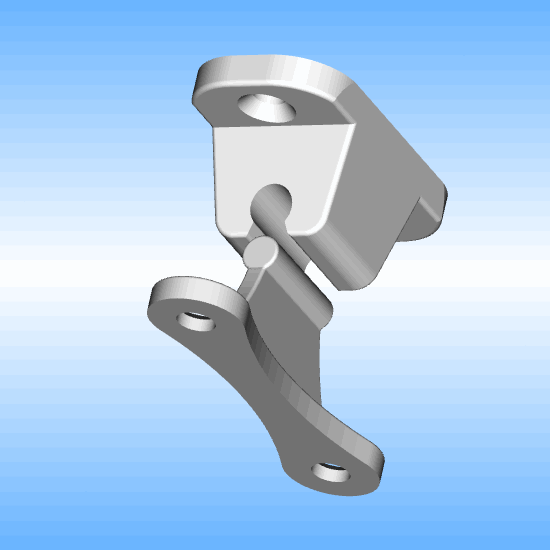 Arrêt de porte classique - Loquet de porte mâle et femelle pour camping-car, caravane, véhicule récréatif - Pièces détachées | Bloque, bloc-porte van et fourgon aménagé – Image 4