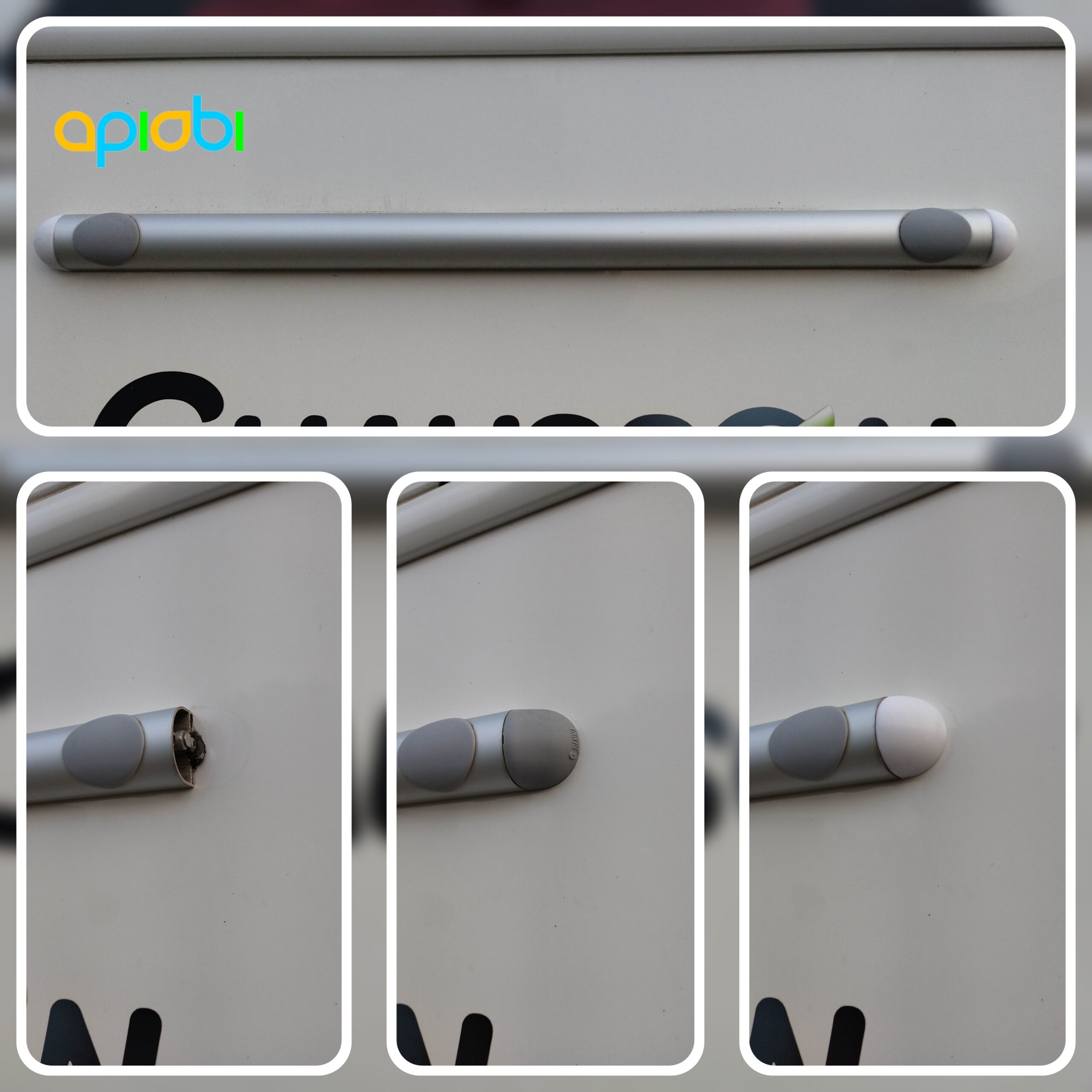 Capuchon d'extrémité, embout de porte-vélos Fiamma – Remplacement durable pour camping-cars, vans et véhicules de loisirs – Image 3