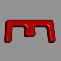 Ersatzgriff-Abwasserschieber-FAP-ApiObi-DIY-3d-Wohnmobil-Van-STL Poignée classique pour vanne à guillotine FAP | FAHA002