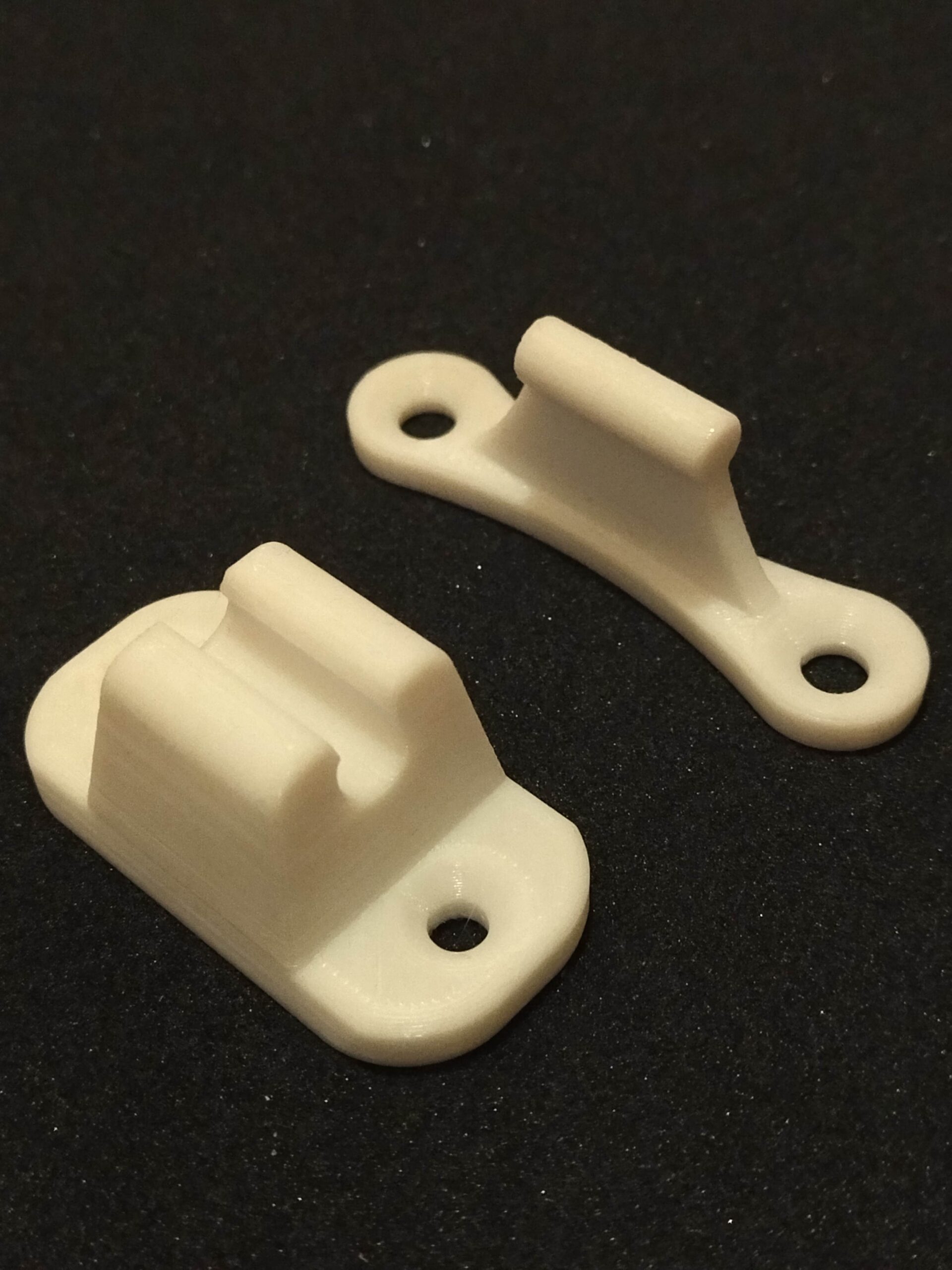 Arrêt de porte classique - Loquet de porte mâle et femelle pour camping-car, caravane, véhicule récréatif - Pièces détachées | Bloque, bloc-porte van et fourgon aménagé