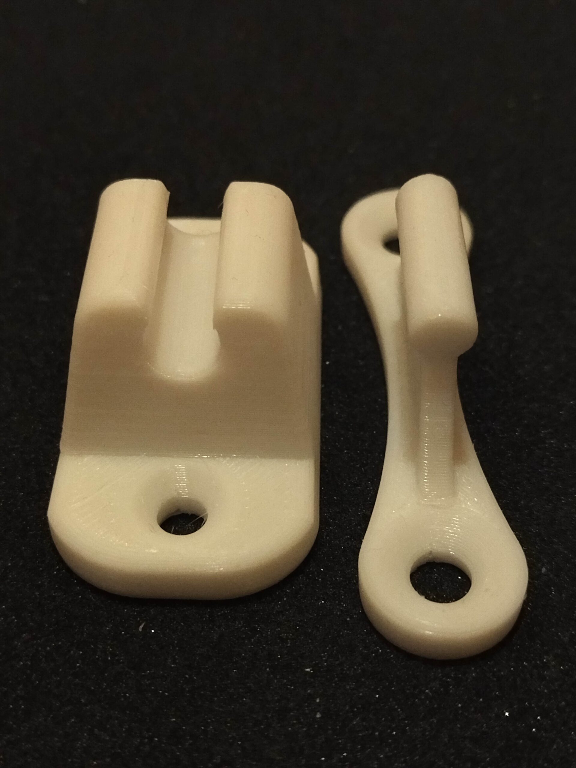 Arrêt de porte classique - Loquet de porte mâle et femelle pour camping-car, caravane, véhicule récréatif - Pièces détachées | Bloque, bloc-porte van et fourgon aménagé – Image 2