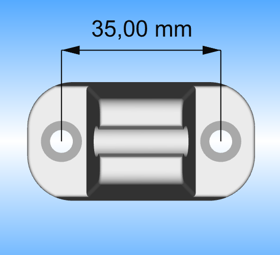 Arrêt de porte classique - Loquet de porte mâle et femelle pour camping-car, caravane, véhicule récréatif - Pièces détachées | Bloque, bloc-porte van et fourgon aménagé – Image 6