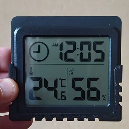 Support mural pour horloge / thermomètre / hygromètre / moniteur multifonction | Support mural pour capteur de température et d'humidité intérieur