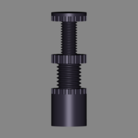 Soporte de Unidad de Tarjeta Gráfica (GPU) 26-50 mm | Soporte de tarjeta de vídeo antideslizante, soporte de GPU imprimible en 3D | GSC003