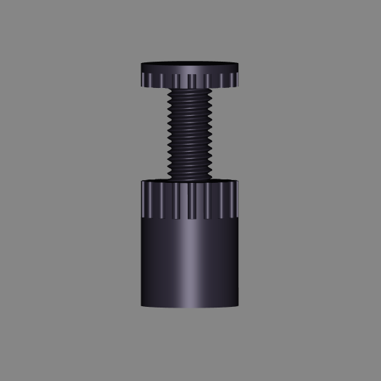 Support de carte graphique (GPU) 26-50 mm | Support anti-affaissement pour carte vidéo, support GPU imprimable en 3D | GSC003 – Image 5