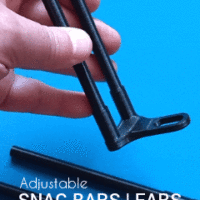 Juego ajustable SNAG BAR 135mm y 165mm | Snag Ears | Pesca de la carpa | Print-in-place