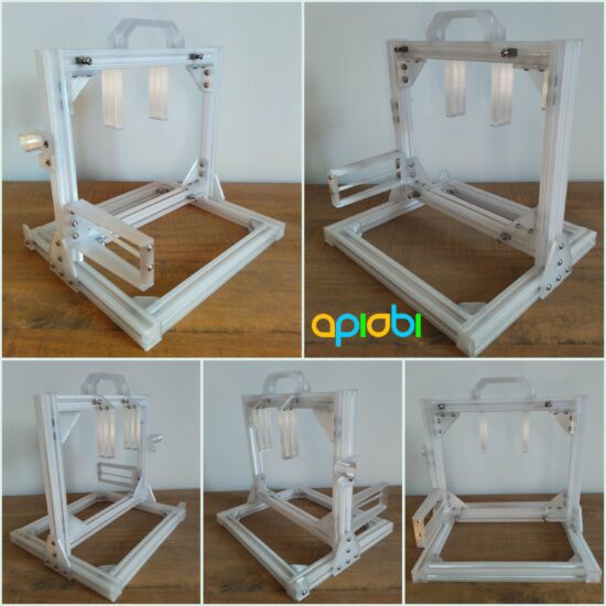 Caja de PC de estructura abierta imprimible en 3D | Ranura T 2020 | mATX y otros formatos