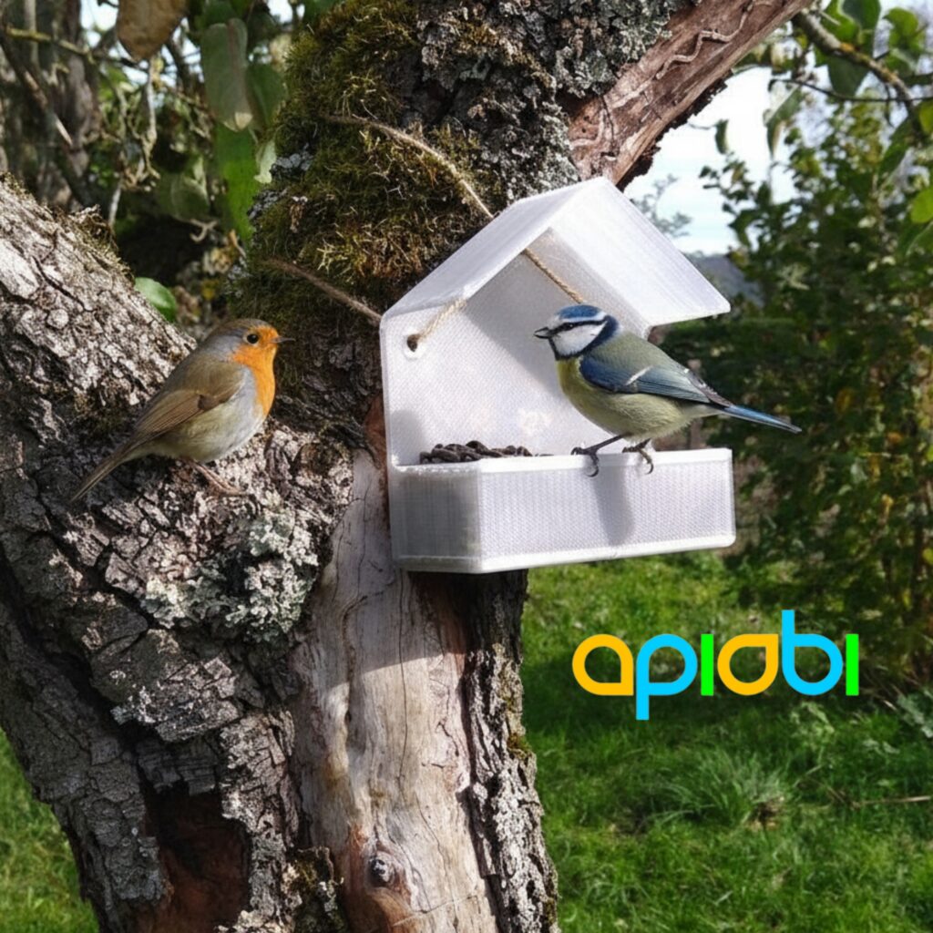 All-in-one transparent bird feeder | BH001