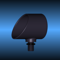Butt-cup-fishing-fisher-carp-DIY-STL-3D-3dpecheur Butt cup | CARP fishing | Rod pod support - Sky pod
