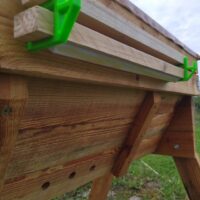 Support de cadre, barrette supérieure de ruche – Outil apicole mains libres | SCL-002