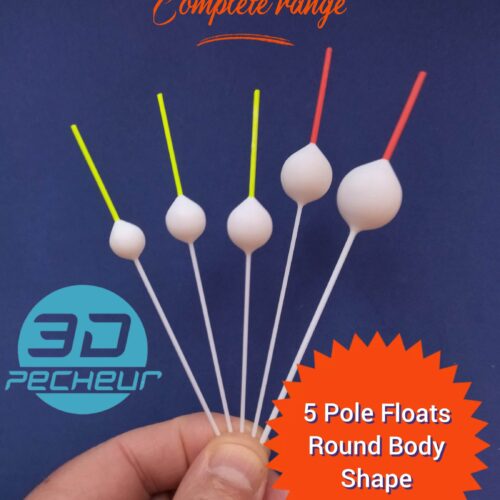 Gamme complète de 5 flotteurs forme ronde 'boule' | RSPF1 à RSPF5