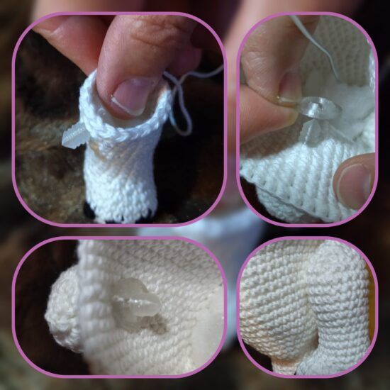 Articulations de sécurité pour ours en peluche, poupée, amigurumi   | diamètre 15 mm