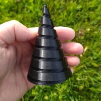 Ighina plantillas de bobinado para electrocultura - Molde, alambre de cobre cono en espiral