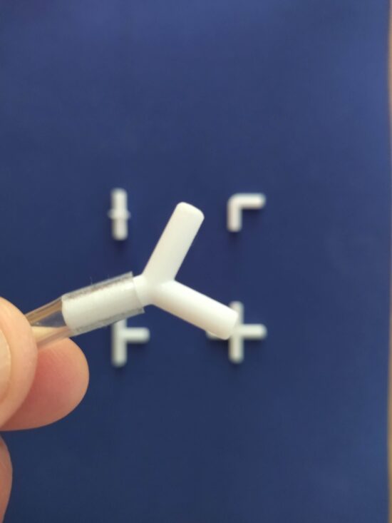 Ensemble de 5 raccords pour tuyau d'air 3/16" pour aquarium // Connecteur pour tuyau d'air d'aquarium