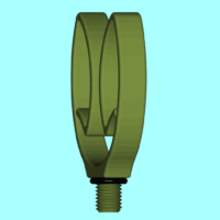 Butt grip rod rest | 3Dpecheur | WATER LILY