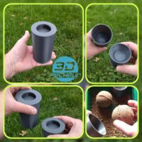Presse pour fabriquer des boules d'amorce -  GIANT BAIT BALL PRESS Ø 60 mm | Pêche carpe | Print in place - BBP60