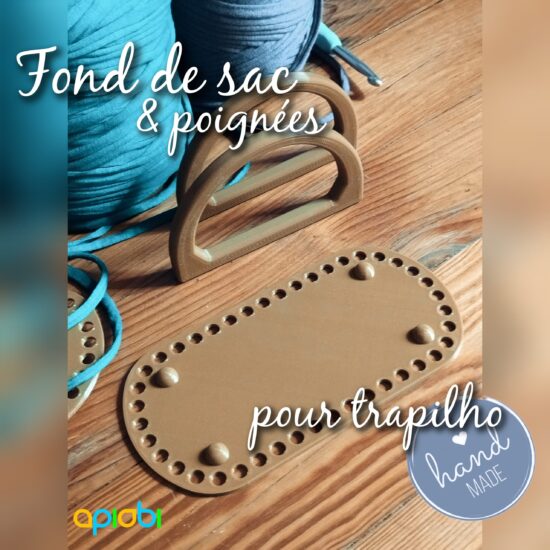 Fond-de-sac-panier-handmade-ApiObi-STL-anses-poignées-crochet-trapilho-laine-coton-DIY Fond / base et poignées / anses pour sac à crocheter soi-même