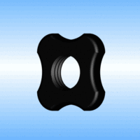 Contre - écrou de blocage 3Dpecheur | LARGE  | Carp Fishing Locking Nut