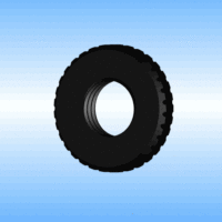 Contre - écrou de blocage 3Dpecheur | LARGE  | Carp Fishing Locking Nut