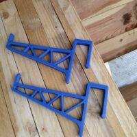 Support pour cadre et barrette supérieure de ruche | Outil d'apiculture imprimé en 3D pour tous types de ruches | SCL-001