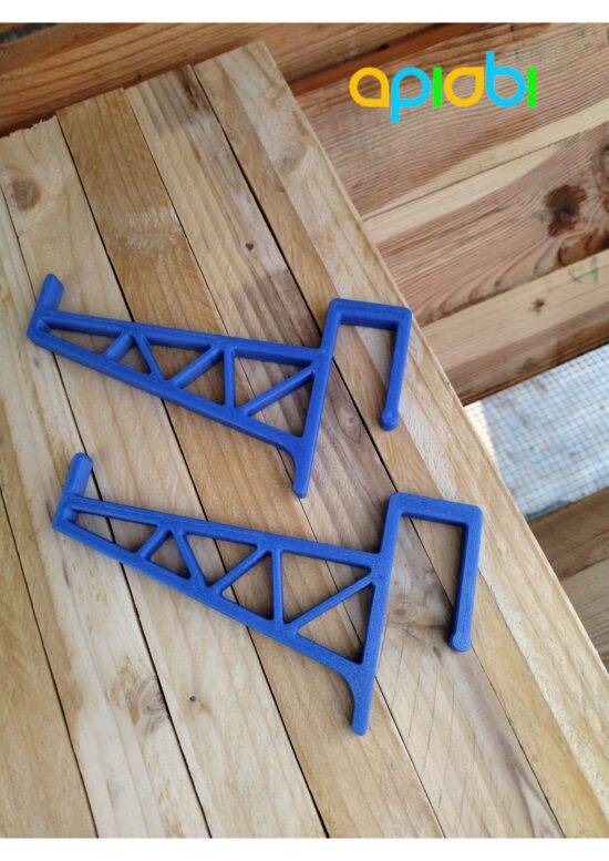 Support pour cadre et barrette supérieure de ruche | Outil d'apiculture imprimé en 3D pour tous types de ruches | SCL-001