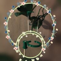 Guide stake for plants, orchids and potted flowers