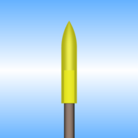 Accessoire de précision Bullet fléchette sarbacane – pour fût 3mm - 1/8"