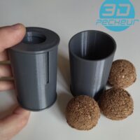 Presse pour fabriquer des boules d'amorce -  BAIT BALL PRESS Ø 40 mm | Pêche carpe | Print in place - BBP40