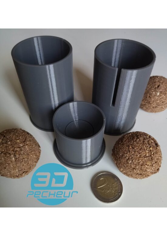 Presse pour fabriquer des boules d'amorce -  BAIT BALL PRESS Ø 40 mm | Pêche carpe | Print in place - BBP40