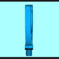 Support de canne arrière 3Dpecheur | U ULTIMATE | UBS70mm
