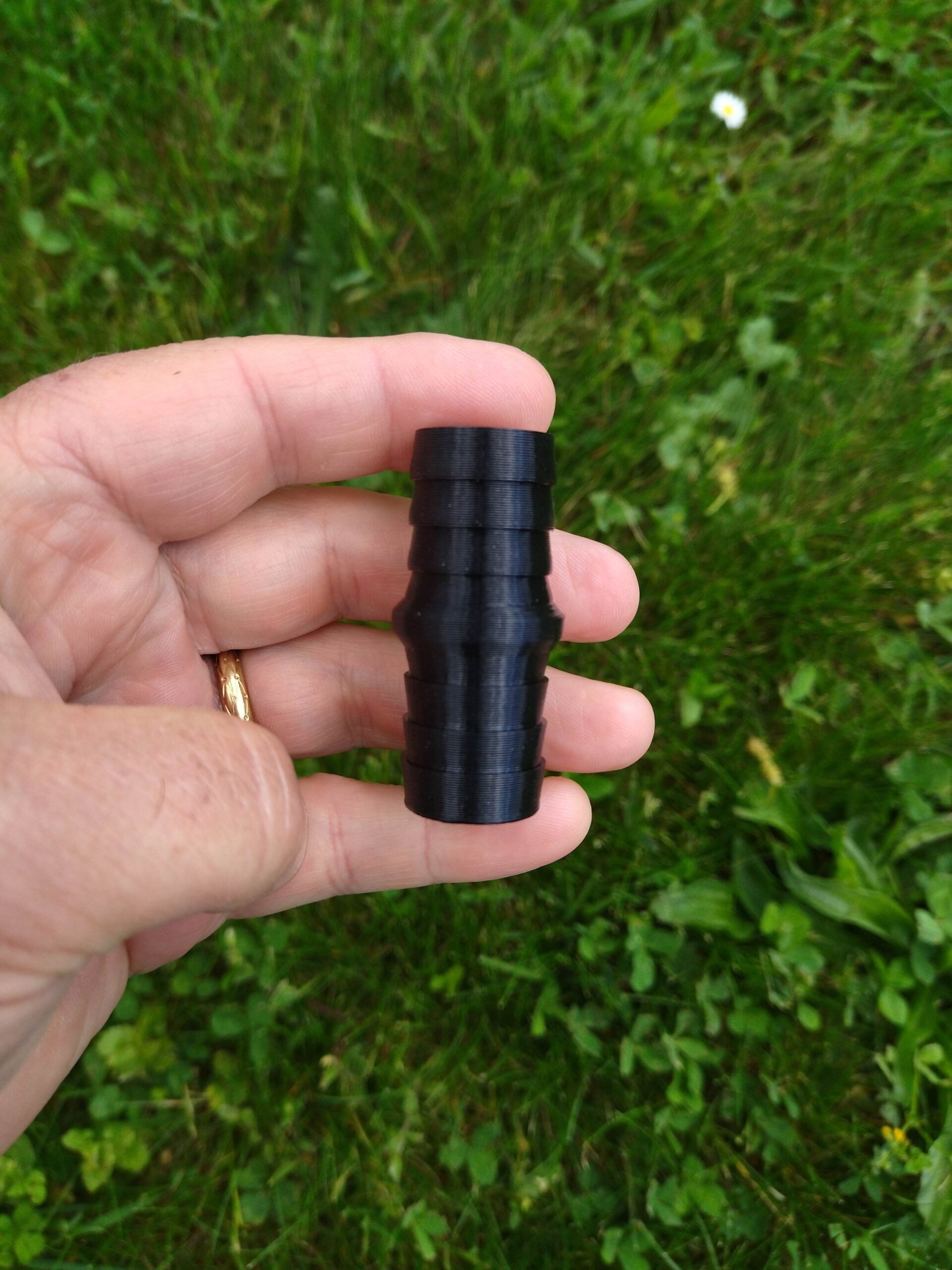 💧Raccord manchon droit cannelé pour tuyau 20 mm, 3/4" | I001-20 - Image 2