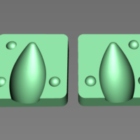 Molde para conos de incienso Reflux