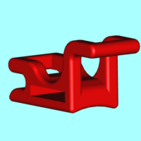 Anclaje para señuelos 3Dpecheur | Soporte seguro para anzuelos que se fija a la caña de pescar | RHK2