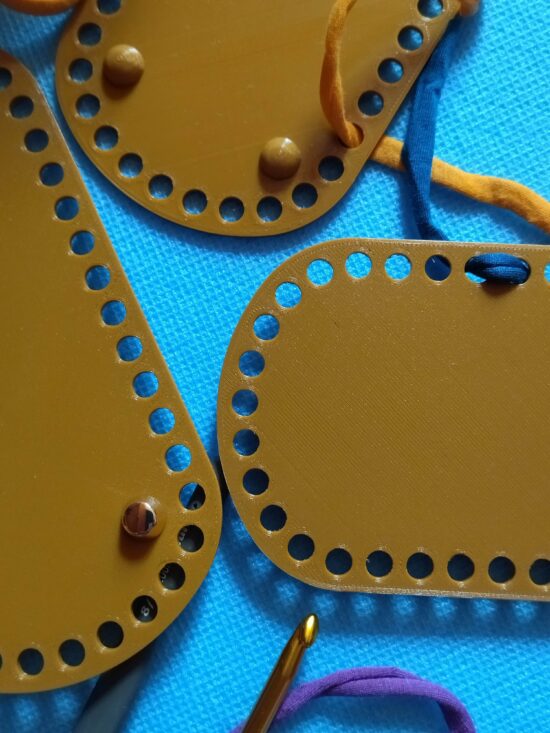 3 bases para bolsos 180 x 90 mm - Juego de bases para bolsos y cestas