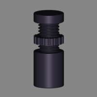 Support de carte graphique (GPU) 29-40 mm | Support anti-affaissement pour carte vidéo, support GPU imprimable en 3D | GSC001