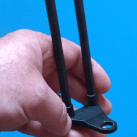 Ensemble de SNAG BAR 135mm et 165mm | Snag Ears  | Pêche carpe | Print-in-place