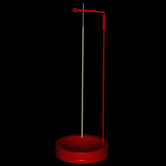 Soporte para varillas de incienso y cenicero | Quemador de incienso Deco'