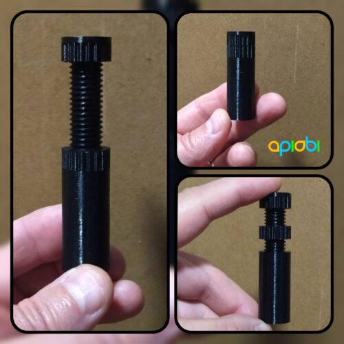 Support-carte-graphique-gpu-nvidia-radeon-reglable-stl-apiobi-3d-imprimante-50-80 Support de carte graphique (GPU) 50-80 mm | Support anti-affaissement pour carte vidéo, support GPU imprimable en 3D | GSC002