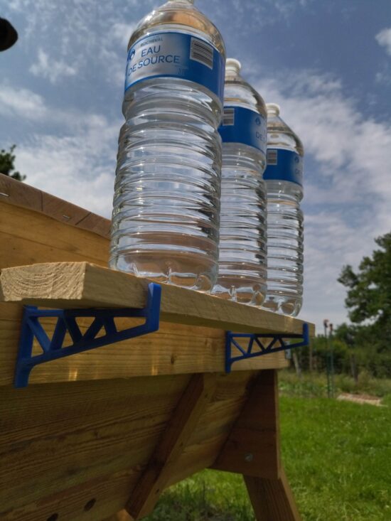 Support pour cadre et barrette supérieure de ruche | Outil d'apiculture imprimé en 3D pour tous types de ruches | SCL-001