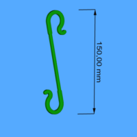 Tomato, fruit and vegetable hook holder