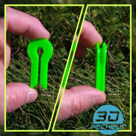 Top kit rig clip | ∅4 mm max | TKRC004