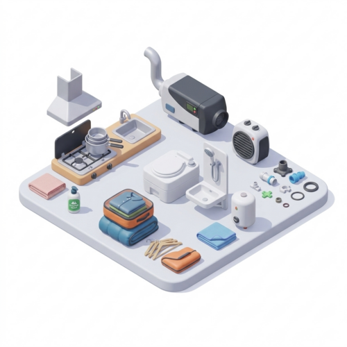 apiobi camping car vie à bord Arrêt de porte classique - Loquet de porte mâle et femelle pour camping-car, caravane, véhicule récréatif - Pièces détachées | Bloque, bloc-porte van et fourgon aménagé