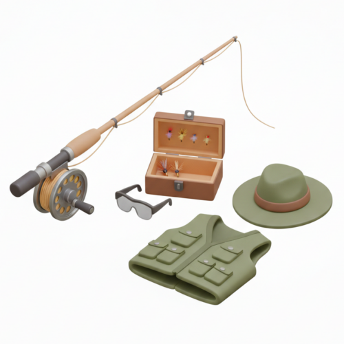 Accroche hameçon, leurre 3Dpecheur | Support sécurisé d'hameçon à fixer sur canne à pêche  | Fishing rod hook secure keeper holder - RHK2