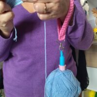 Porte-fil, dérouleur de pelote pour poignet | Distributeur de laine portable pour le crochet et le tricot