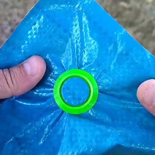 Œillets bâche à clipser | Solide, sans outil | Eyelet tarpaulin to clip