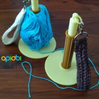 Porte-fil, dérouleur de pelote pour poignet | Distributeur de laine portable pour le crochet et le tricot
