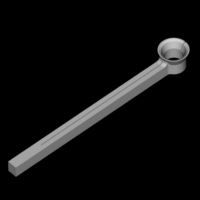 Applicateur de graisse pour tiges filetées de 8 mm