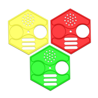 Disque d'entrée 4 positions | Porte pour ruche TBH | Ø 75mm