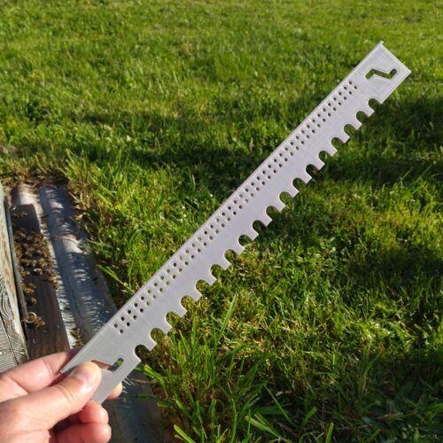 Flat reversible entrance door for 3D printing - 350x35 mm